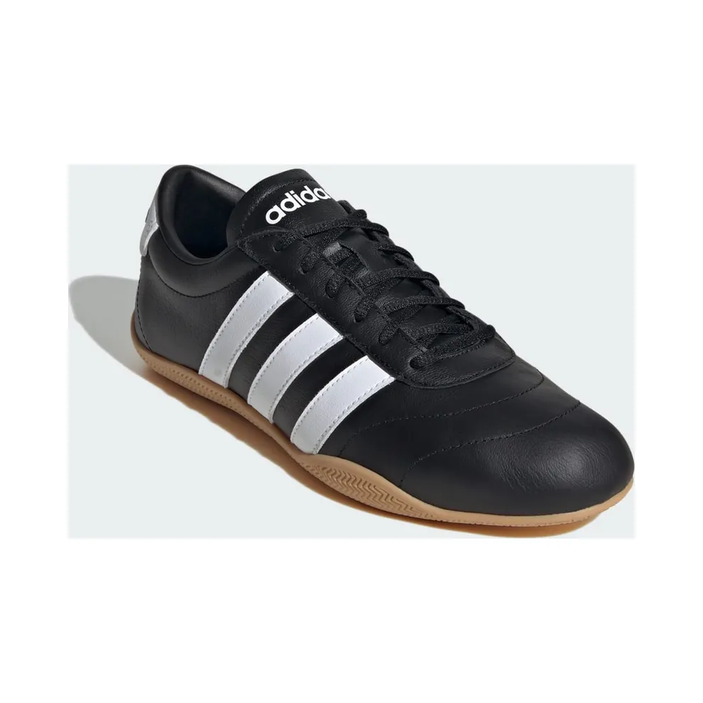 Adidas Grand Court Lo “Core Black Cloud White Gum” (JQ9684)