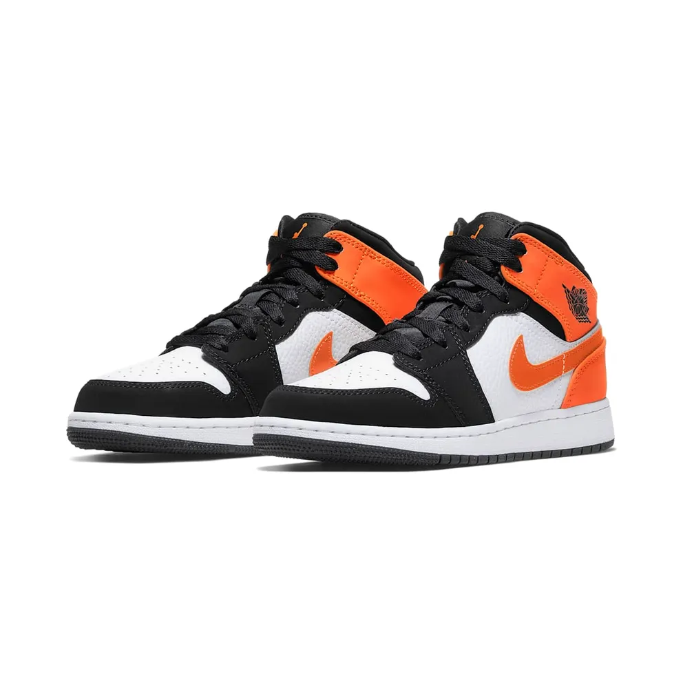 Air Jordan Nike AJ I 1 Mid Shattered Backboard (GS) (2019) (554725-058)