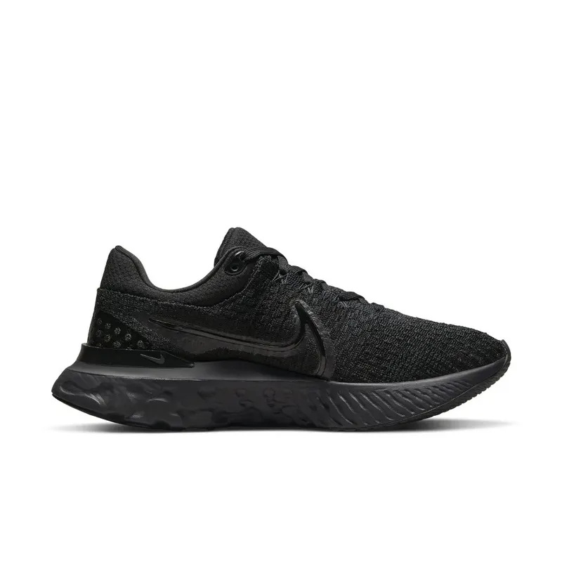 Nike React Infinity Run Flyknit 3 Road Running Black (DD3024-005)