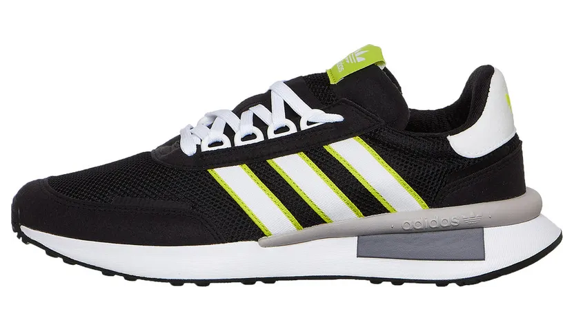 adidas Retroset J Core Black / Footwear White / Semi Solar Yellow (FW7847)