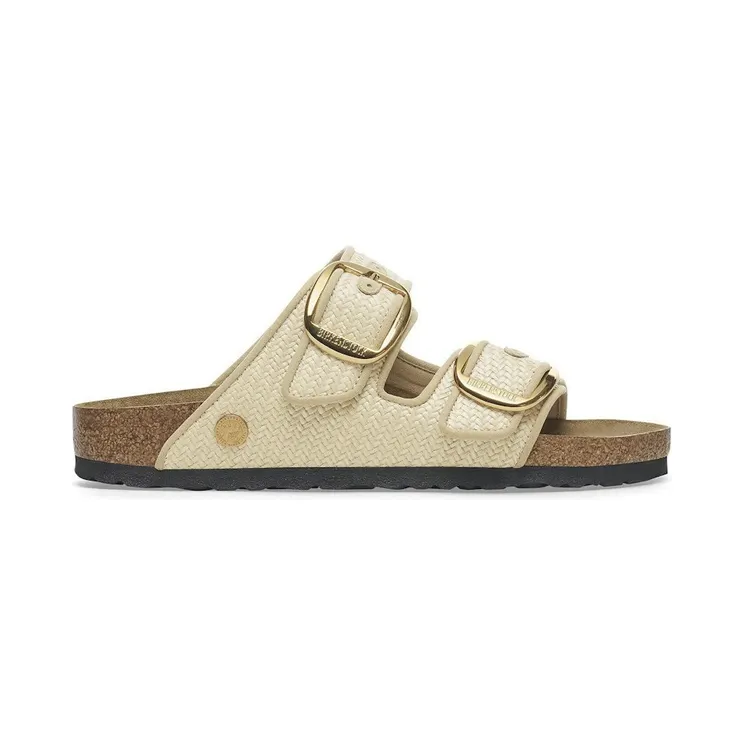 Birkenstock Arizona Big Buckle Textile Raffia Naturale (1029042)