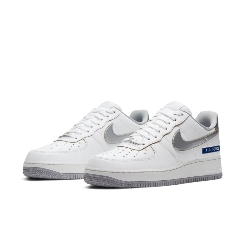 Nike Air Force 1 Low Label Maker White White/Sail-Chutney-Metallic Silver (DC5209-100)