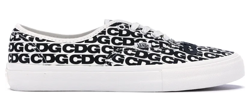 Vans Comme des Garcons x Authentic CDG Black/True White (VN0A33TASHM)