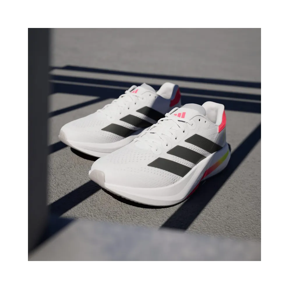 Adidas Duramo Speed 2 Running Shoes Cloud White / Core Black / Lucid Red (IF9393)