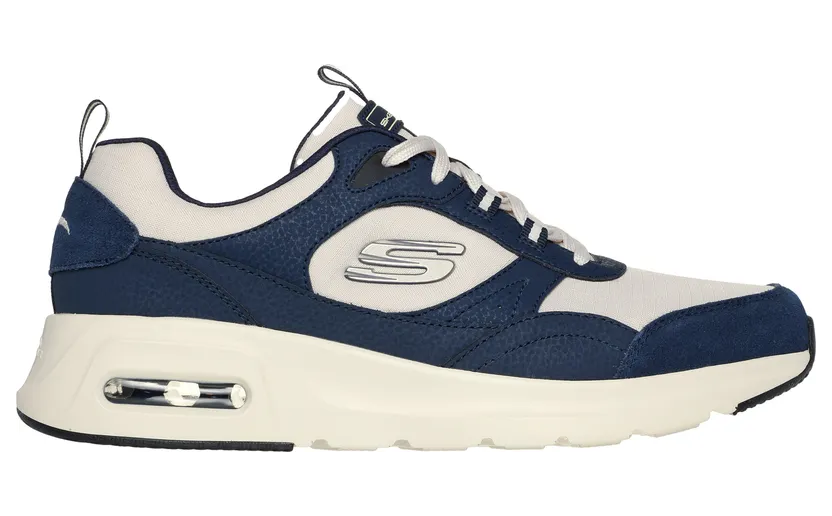 Skechers Skech-Air Court – Yatton – Marine / Natuurlijk (232648 NVNT)