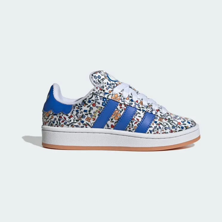 Adidas Campus 00s X Liberty London Kids Blue / Blue / Off White (JS3805)