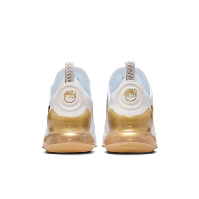 Nike Air Max 270 White / Team Gold / Truly Gold (IO9884-114)