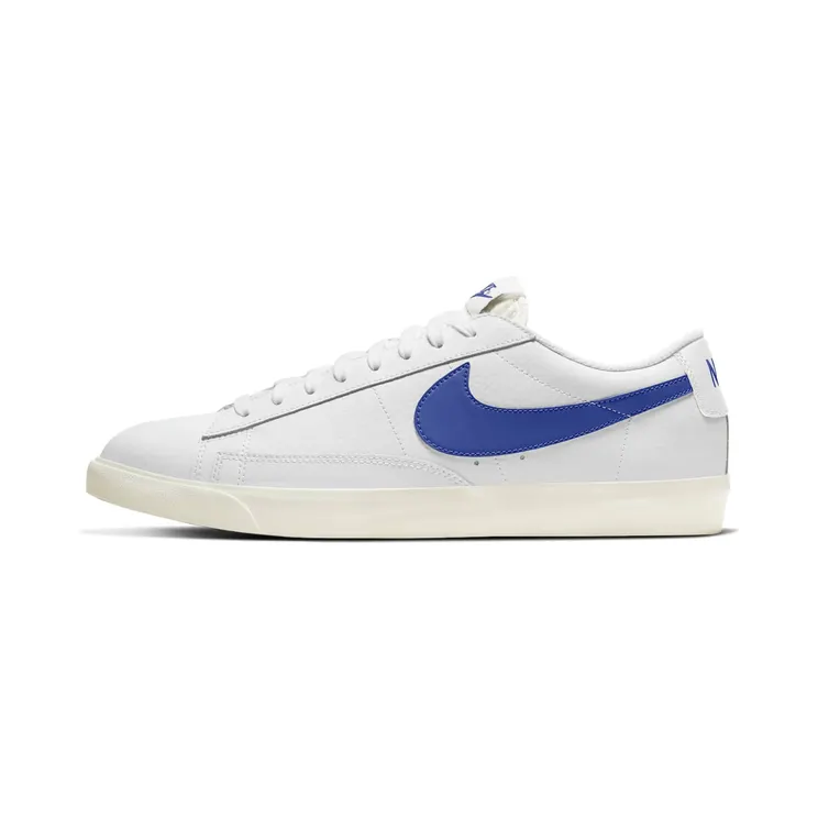 Nike Blazer Low Leather “White / Sail / Astronomy Blue” (CI6377-107)