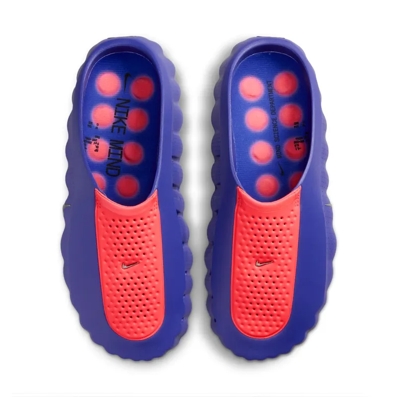Nike Mind 001 – “Indigo Burst / Hyper Punch / Black / Metallic Platinum” (IZ6659-400)