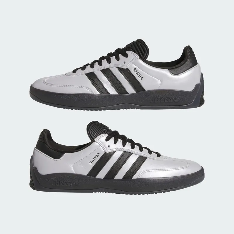 Adidas Puig Samba Silver Metallic / Core Black / Core Black (HQ4747)