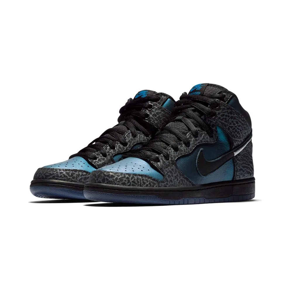 Nike SB Dunk High Black Sheep Hornet Black/Black-Black (BQ6827-001)