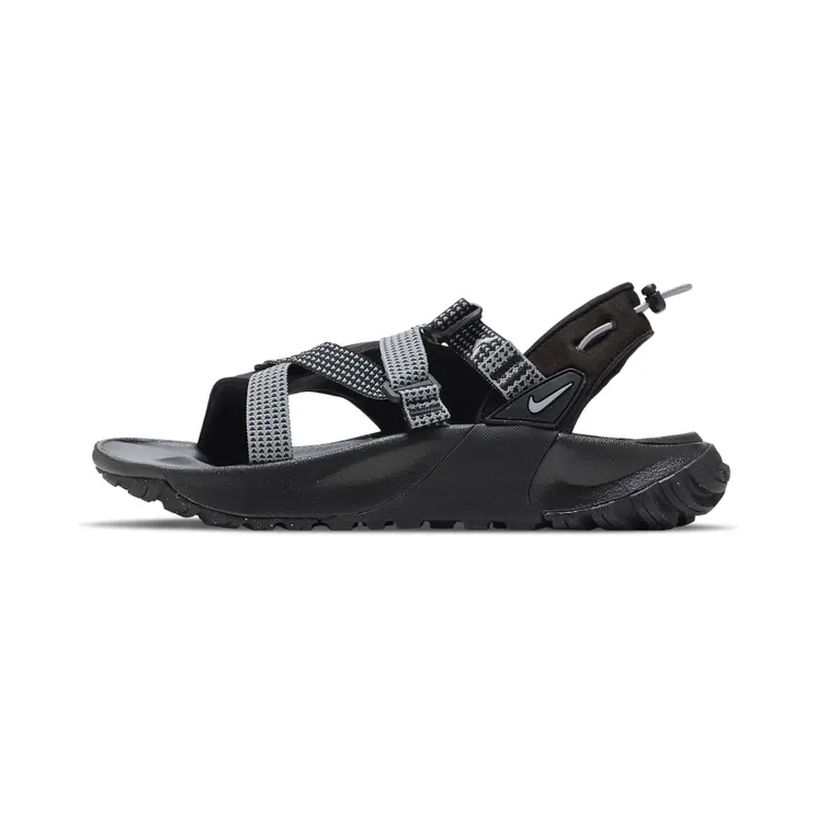 Nike Oneonta Slippers “Black / Pure Platinum / Wolf Grey” (DJ6603-001)