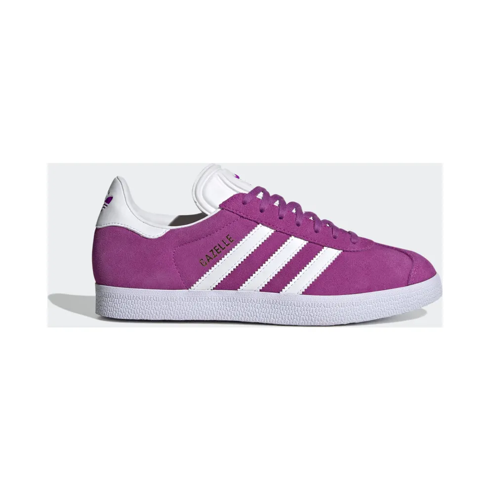 adidas Gazelle Schuh Shock Purple / Cloud White / Gold Metallic (HQ4413)