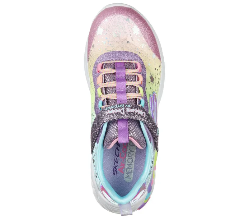 Skechers S-Lights: Unicorn Dreams Sneaker Purper