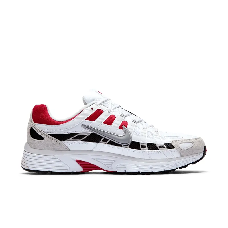Nike P-6000 White / Particle Grey / University Red (CV3038-100)