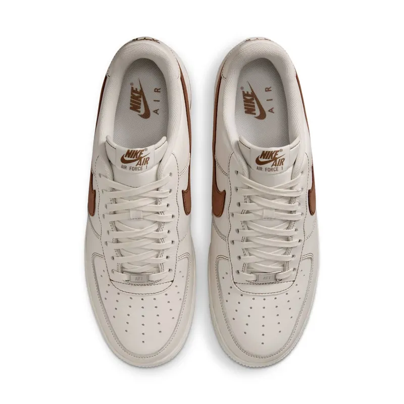 Nike Air Force 1 ’07 LV8 “Ivory Saddle Bro” (HQ2037-101)