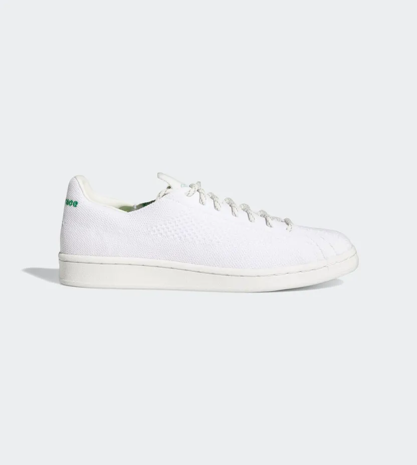 adidas Pharrell Williams Primeknit Superstar Core White / Core White / Vivid Green (GX0194)