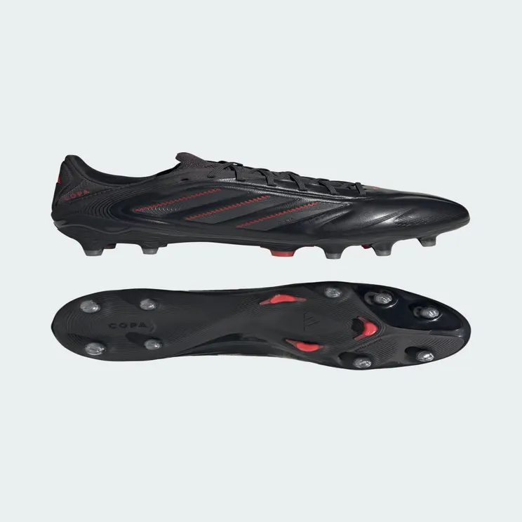 adidas Copa Pure 3 Elite Firm Ground Boots “Core Black / Carbon / Lucid Red” (ID9041)