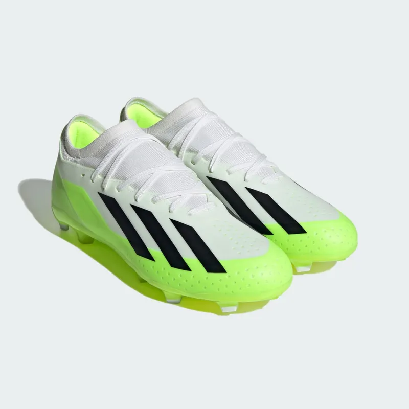 adidas X Crazyfast.3 FG Cloud White Core Black Lucid Lemon (HQ4534)