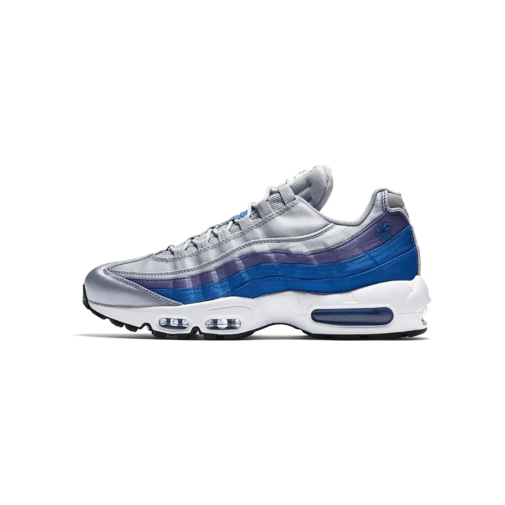 Nike Air Max 95 Pinwheel Blue Nebula Wolf Grey/Blue Nebula-Purple Slate-White (AJ2018-001)