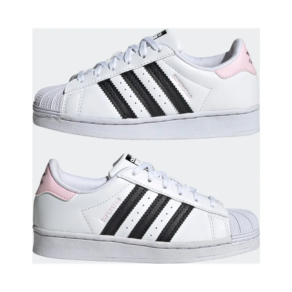 Adidas Superstar Cloud White / Core Black / Clear Pink (GY9318)