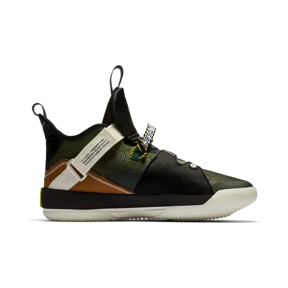 Air Jordan x Travis Scott XXXIII 33 NRG Army Olive (2019) (CD5965-300)