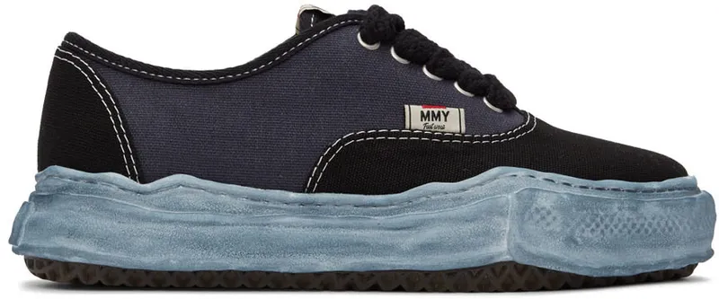 Miharayasuhiro Grey & White Baker Over-Dyed Sneakers (A08FW724)