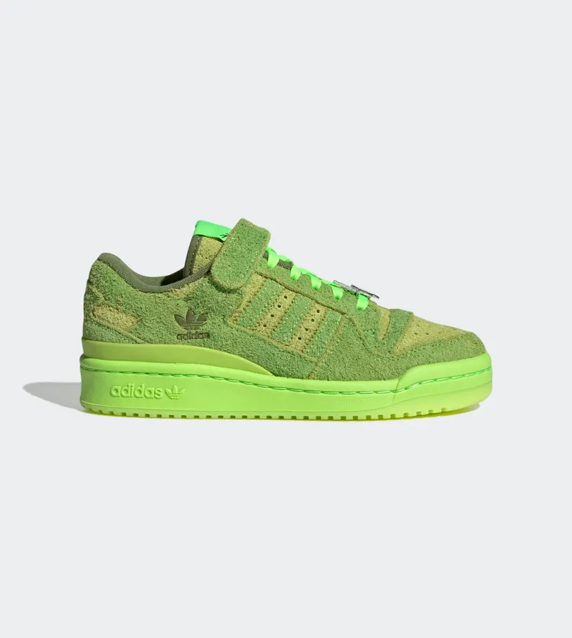 adidas Forum Low The Grinch Solar Slime / Solar Green / Red (ID4315)
