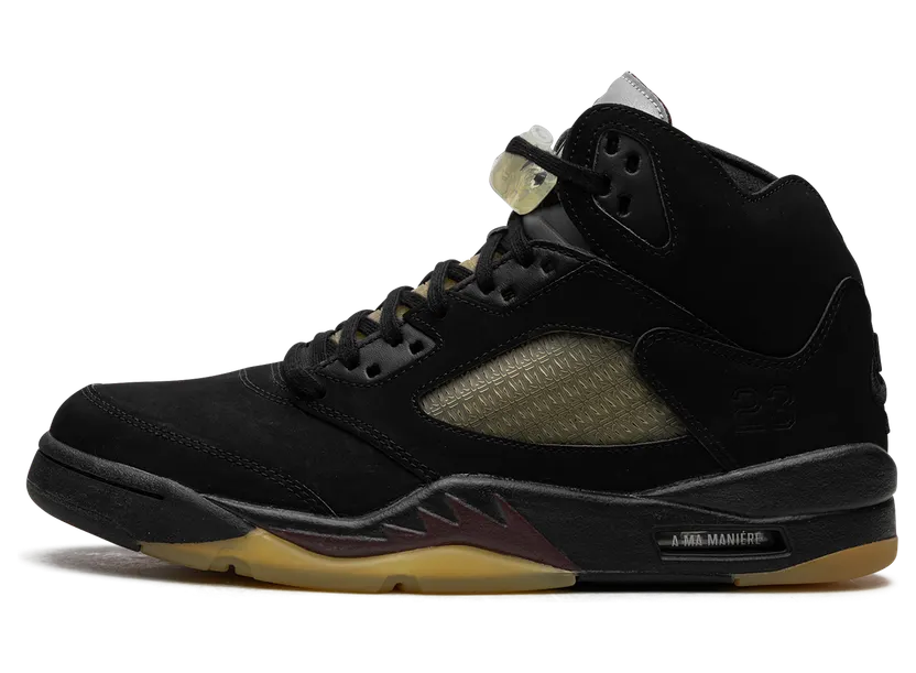 Air Jordan 5 “A Ma Maniére- Black” (FD1330-001)