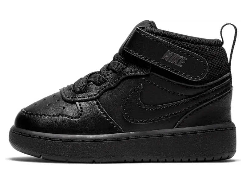 NikeCourt Borough Mid 2 Zwart (CD7784-001)