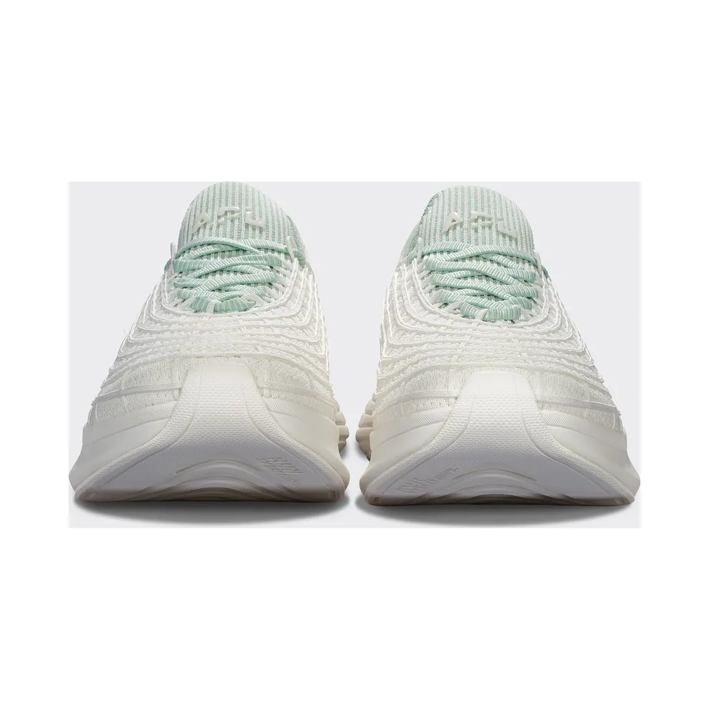 APL TechLoom Zipline “Ivory/Matcha/Ribbed” (Women)