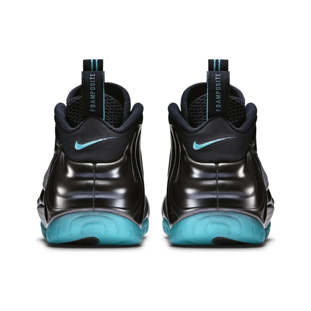 Nike Air Foamposite Pro Dark Obsidian Dark Obsidian/Dark Obsidian-Blue Aquamarine (624041-402)