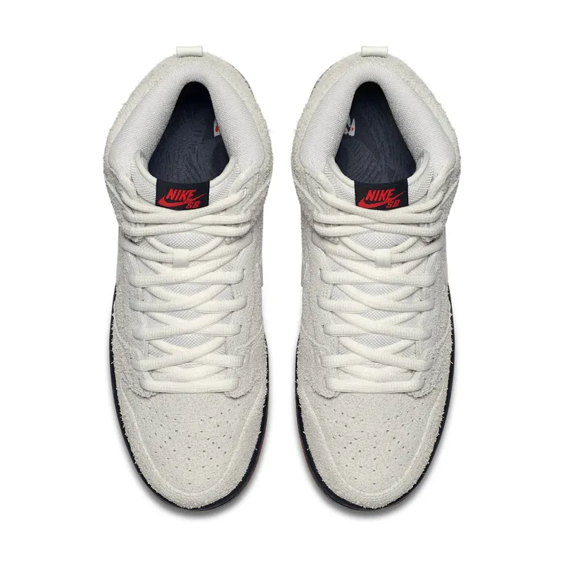 Nike Dunk SB High Wolf In Sheep’s Clothing (Deluxe Set W/ Accessories) Summit White/Black-University Red-Summit White (881758-110)