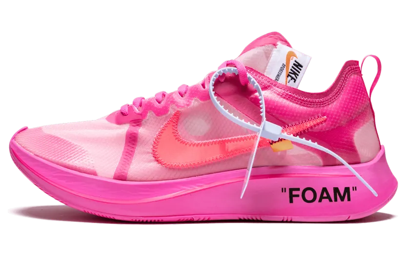Nike x Off White Zoom Fly SP Racer Pink (2018) (AJ4588-600)