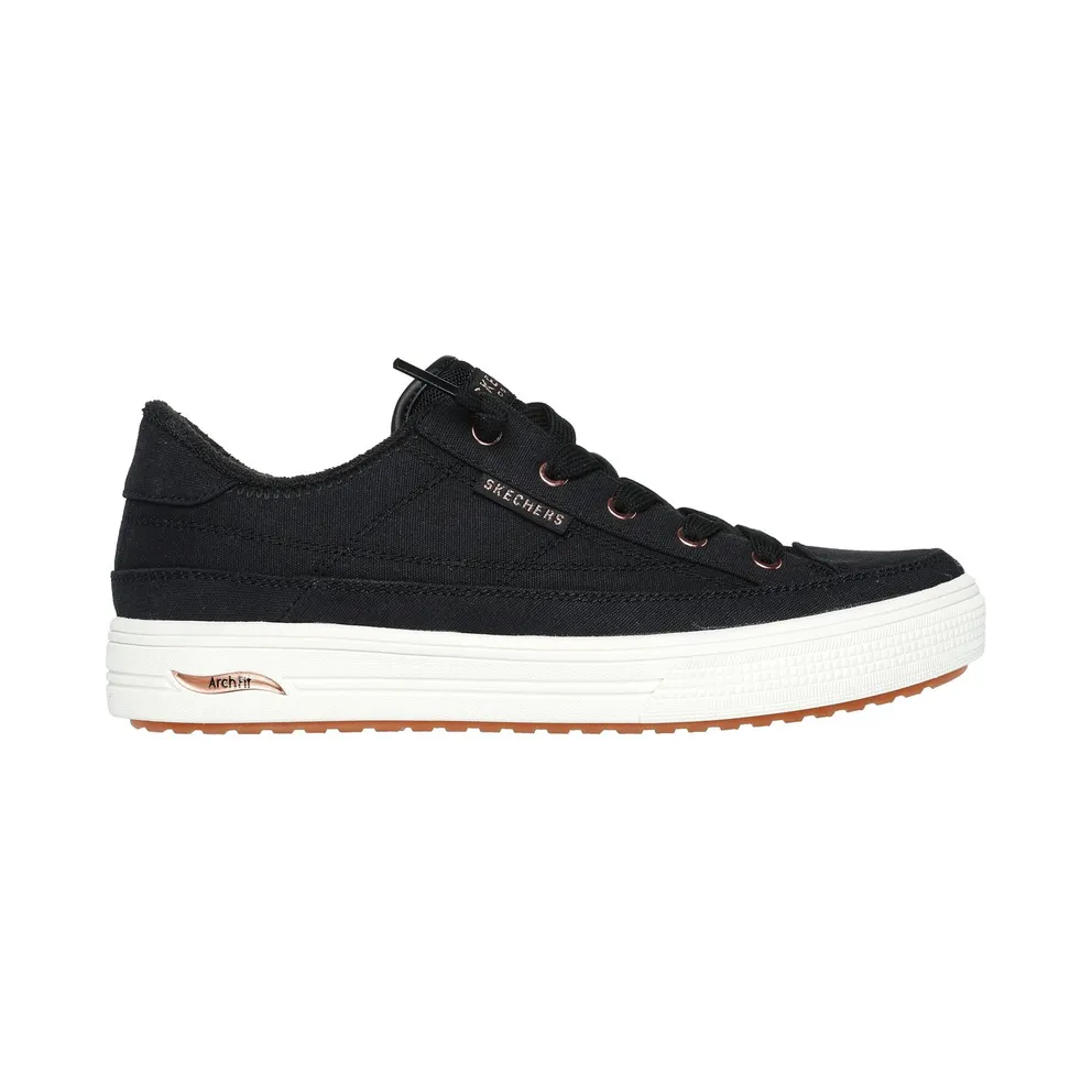 Skechers Arch Fit Arcade – Meet Ya There Sneaker Schwarz
