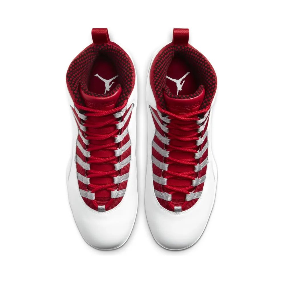 Jordan 10 TD Mid Gym Red White/Light Steel Grey-Gym Red (CQ2073-106)