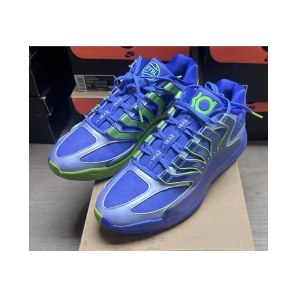 Nike KD 18 EYBL PE Sapphire Voltage Green (IQ5375-500)