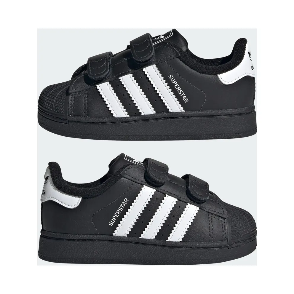 Adidas Superstar II Comfort Closure Kids Core Black / Cloud White / Core Black (JI3991)