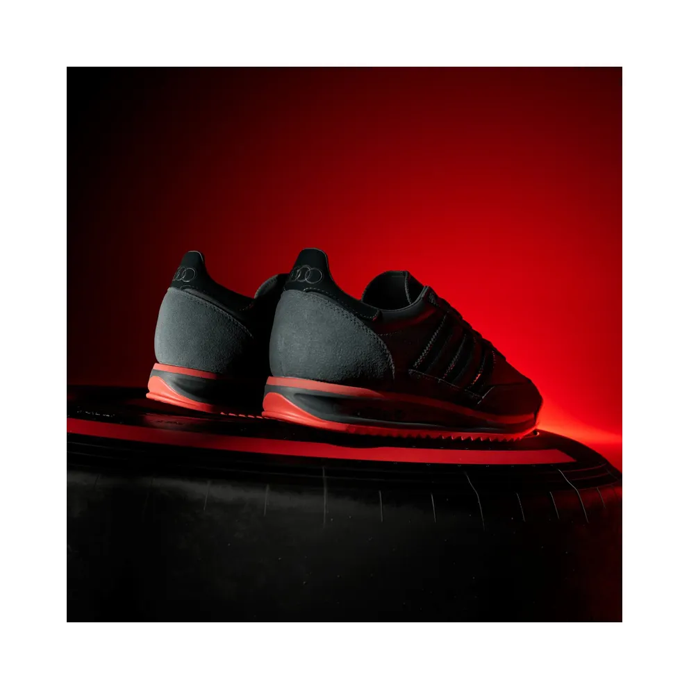 adidas SL 72 RS Audi Revolut F1 Team “Utility Black / Utility Black / Hi-Res Red” (KJ1203)