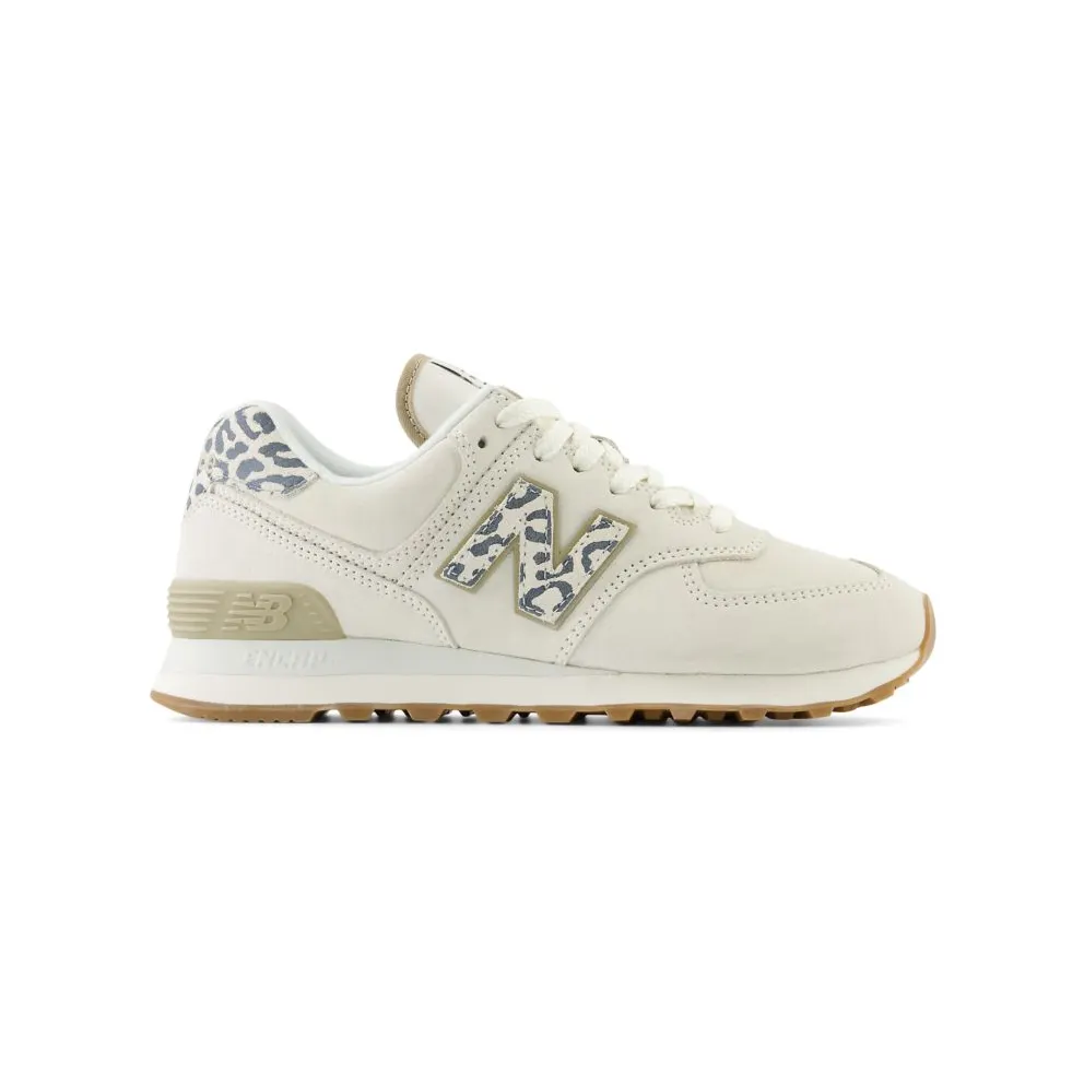 New Balance 574 Sea Salt Leopard Gum (WL574XD2)
