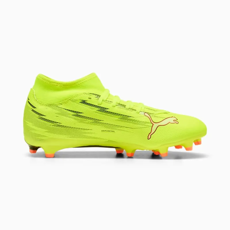 Puma Ultra 6 Play+ FG/AG Yellow Alert Black Glowing Red Lime Squeeze (108707-01)