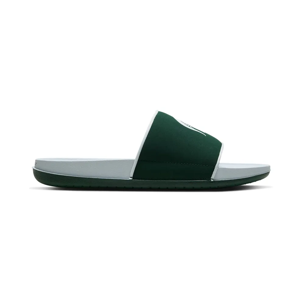 Nike College Offcourt Michigan State Particle Grey/Grey Fog-White-Metallic Silver (CZ9677-001)
