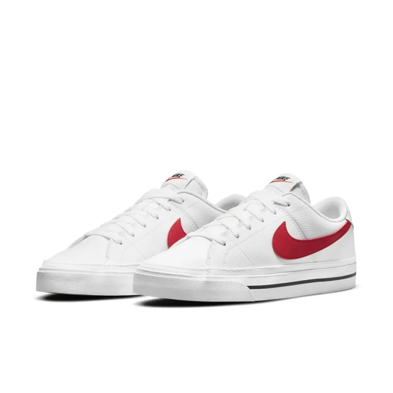 Nike Court Legacy White University Red (CU4150-105)