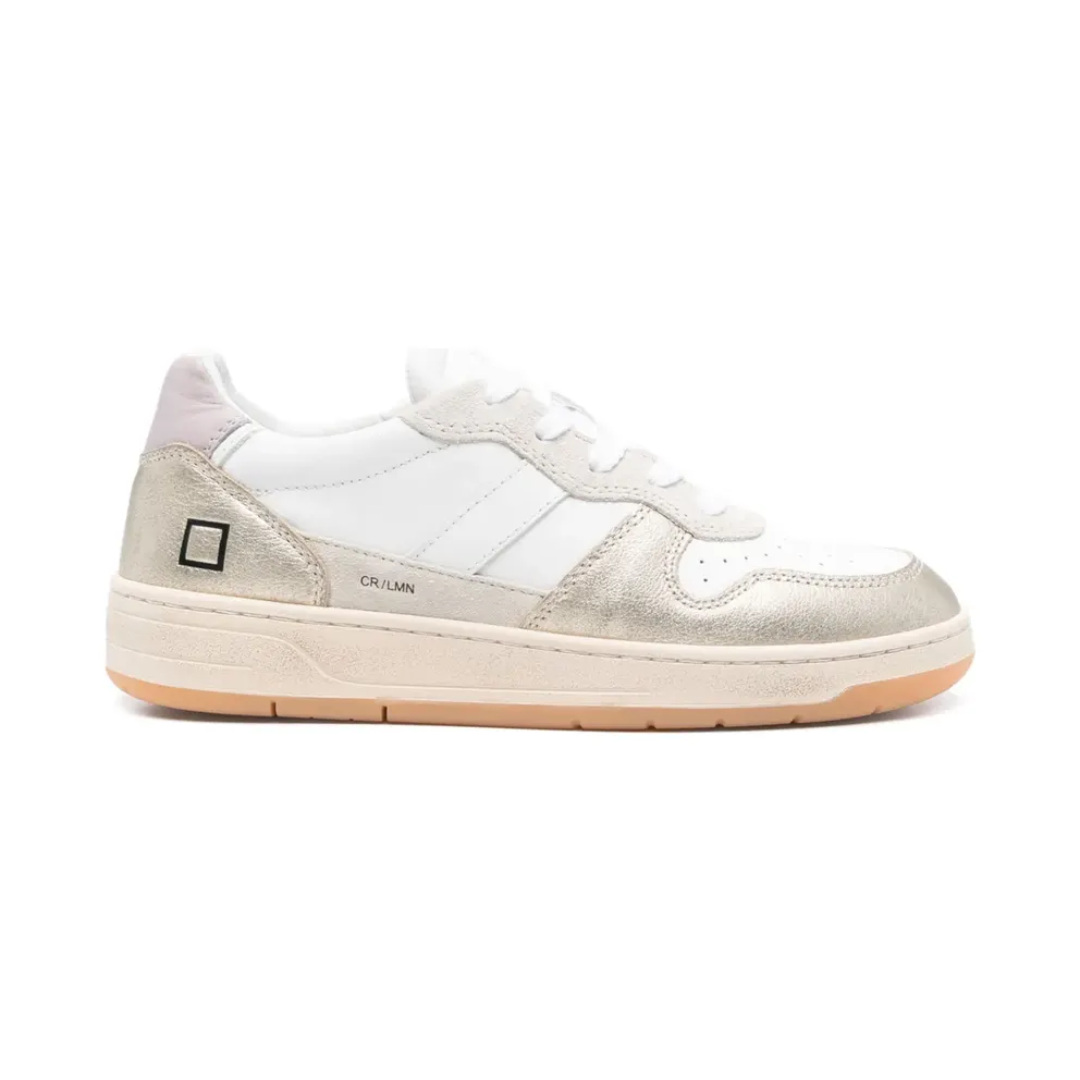 D.A.T.E. Court 2.0 suède – White (W411C2LMWM)