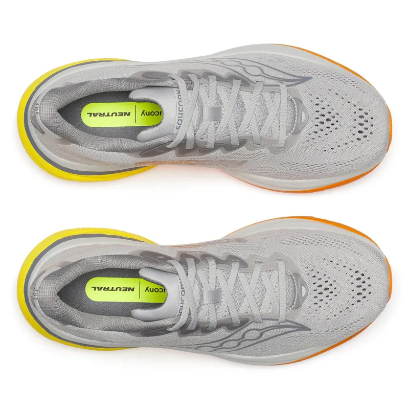 SAUCONY Ride 19 “White / Citron” (S101566-1010)