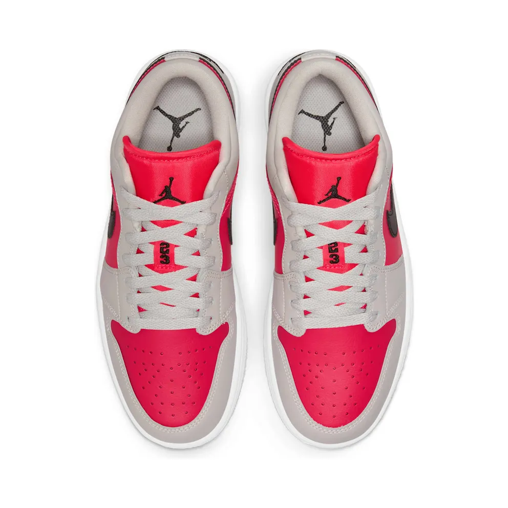 Air Jordan 1 Retro Low Light Iron Ore Siren Red (DC0774-060)