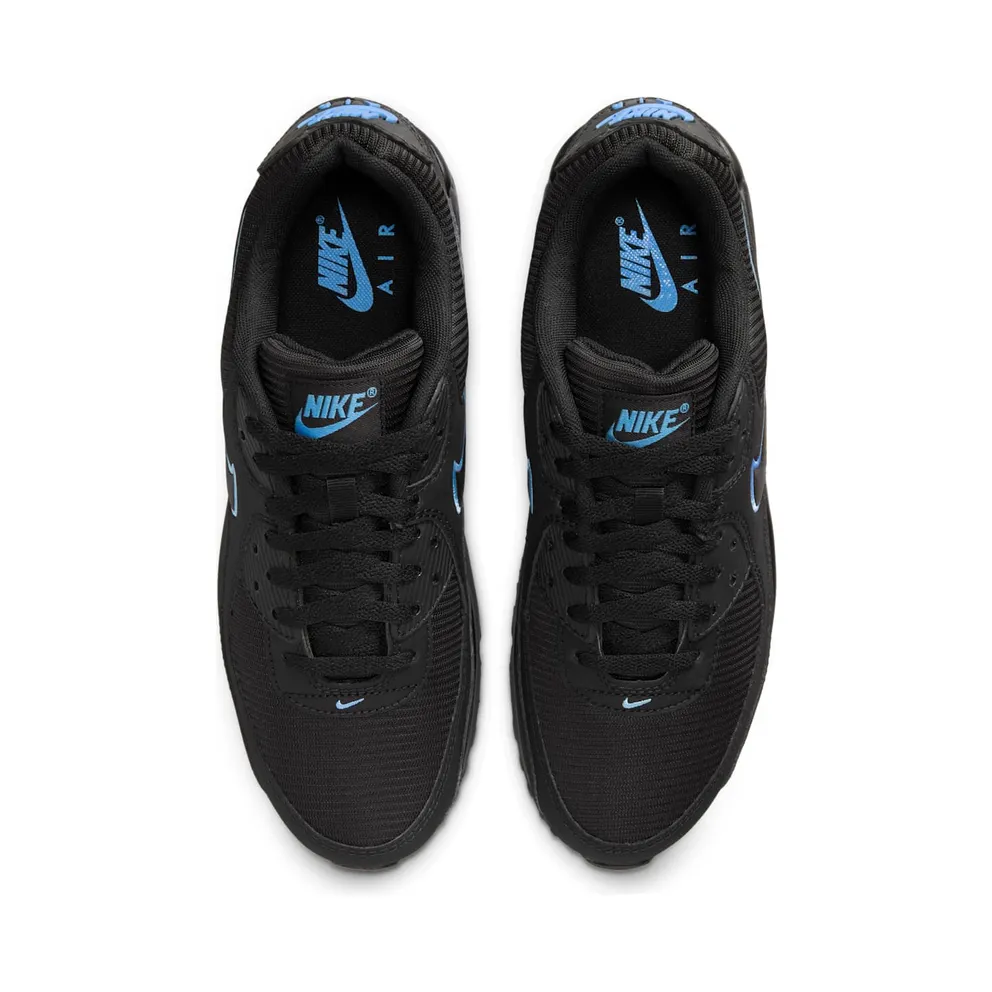Nike Air Max 90 Black University Blue (FJ4218-001)