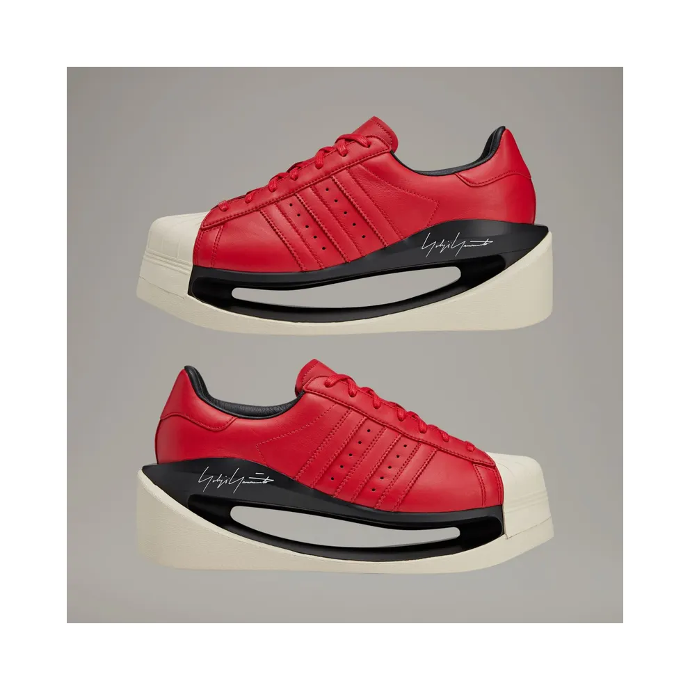adidas Y-3 Gendo Superstar Better Scarlet Black Wonder White (JQ4958)