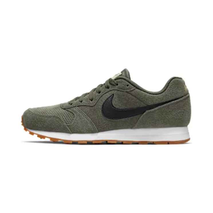 Nike MD Runner 2 Suede Olive “Sequoia / Lawn / Gum Light Brown / Black” (AQ9211-300)