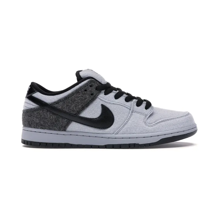 Nike Dunk Low Premium SB ‘Wolf Grey Wool’ Wolf Grey/Black-Black (313170-015)
